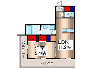 仮）べルウッドレジデンスの物件間取画像